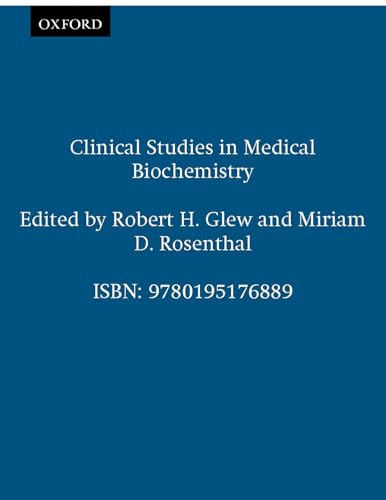 Clinical Studies in Medical Biochemistry
