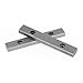 Forward 6.5 Inch Replacement Steel Jaw Plates (1 Pair) and Screws for CR60A Industry Bench Vise