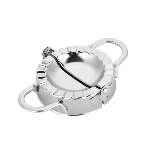 , Stainless Steel Dumpling Dough Mould, Dishwasher, Ideal for Making Dumpling, Fruit Pie, and More (JY07213-01)