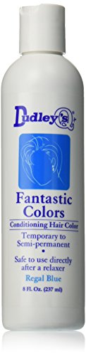 Dudley's Fantastic Colors Conditioning Hair Color, Regal Blue, 8 Ounce