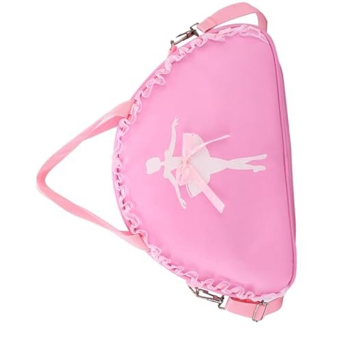 Dance Bag for Girls - Cute Ruffle Lace Ballet Duffle, Small Kids Tutu Dress Gym Crossbody Shoulder Backpack2
