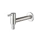 Produktbild Wandmontierter Edelstahl-Wasserhahn Kaltwasser Waschtisch Armaturen Waschmaschine Garten Armaturen, Nickel gebürstet