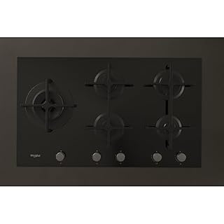 Whirlpool Europe PH GOA9523NB Piano Cottura Ambient/Urban, Vetro, Trasparente, 51x86x4.9 cm