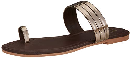 Image of Carlton London womens Grey Fashion Sandals Fashion Sandals