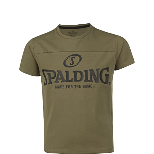 Spalding Essential Logo Trainingsshirt Kinder Khaki, 128