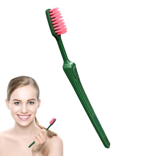 Cepillos de dientes suaves para adultos, cepillo de dientes de cerdas suaves para mujeres, accesorios portátiles de salud bucal, cepillo de dientes ergonómico completo sensible para encías sensibles