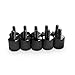10 x Black Anodized Aluminum Computer Case Thumbscrews (6-32 Thread) for Cover / Power Supply / PCI Slots / Hard Drives