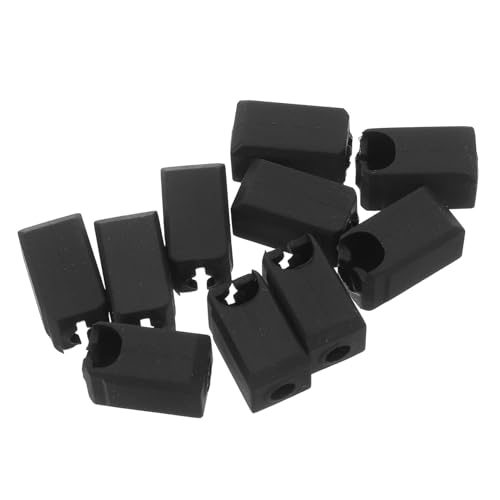 Mikinona 10pcs High Temperature Silicone Sleeve Hotend Heater Block Nozzle Boot for Printer Extruders Print Head Protect