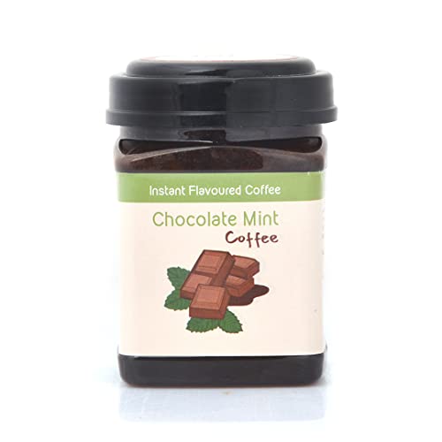 HETALS HOMEMADE Premium Instant Coffee | CHOCOLATE MINT COFFEE | 250 GM | Prepares 20 CUPS | Creamy Dalgona Premix | Make hot or cold
