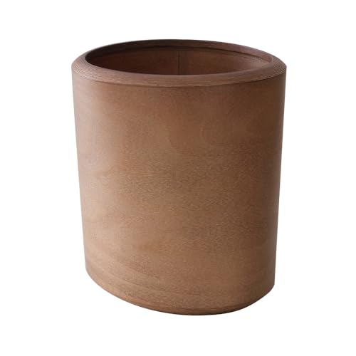 BUNACO ダストボックスtwist IV Mサイズ(キャメルブラウン) ごみばこ 木製家具