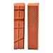 ch Soft Jaw Pads for Bench Vise, Rubber Vise Jaws Compatible with Drill Press & Mill Machines, PPT Material Non-Slip Grips for Metal Wood(5inch Orange)