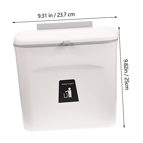 Contenedor de basura colgante Zerodeko blanco miniatura 2