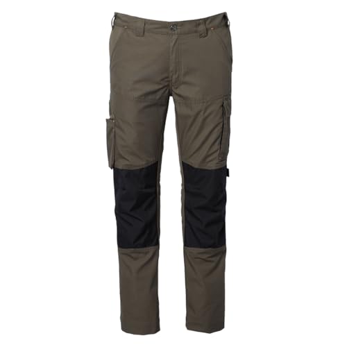 FORSBERG Buxa Arbeitshose mit Cordura®, Farbe:Oliv/schwarz, Größe:48