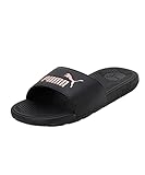 Puma Cool Cat 2.0 Wns Slide Sandalen für Damen, Puma Schwarz-Roségold, 4 UK