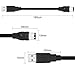 MEIRIYFA Firewire 1394 6 Pin to USB Adapter Cable, Firewire IEEE 1394 6 Pin Male to USB 2.0 Type A Male Data Transfer Converter Cable for Printer, Digital Camera, Scanner, Hard Disk(1.8M)