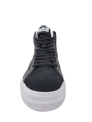 Nike Men's SB Zoom Blazer Mid Shoe, Black/White, 12 M US4