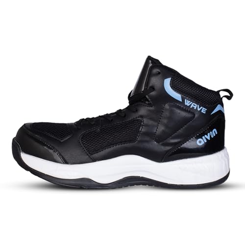 Image of Aivin Wave Men's Basketball Shoes I Superior Traction I Slip Resistant Rubber Outsole I EVA Insole for Plush Comfort I Padded Ankle Collar for Support