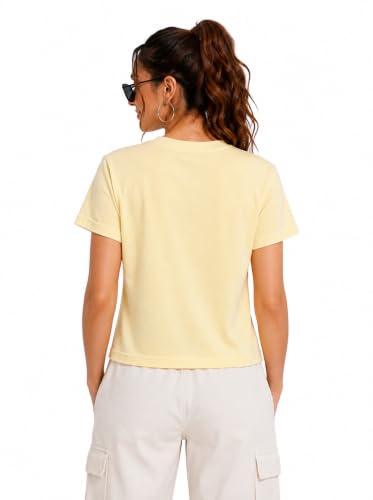 Image of Women's Plain Cotton T-Shirt