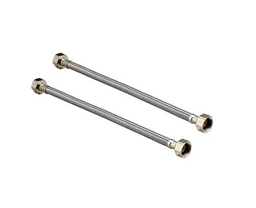 AAI® Premium Exclusive Heavy Quality Stainless Steel Connection Pipe (Set of 2)