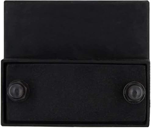 WINSOON Sliding Barn Door Hardware Hangers 2pcs Black (Big Spoke Wheel(2PCS))