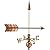 Good Directions Arrow Weathervane, Pure Copper