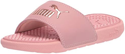 PUMA Cool Cat Slide Sandal, Bridal Rose-Rose Gold, 2 US Unisex Little Kid