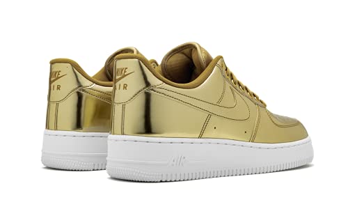 Image of Nike Womens W Air Force 1 SP CQ6566 700 Metallic Gold - Size 12.5W