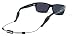 Croakies ARC Endless Adjustable Eyewear Retainer, Body Glove, XL/XXL Terra Ends, Black