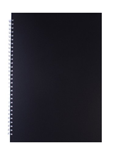 Pink Pig 74358 - Cuaderno de anillas mate (negro) tamaño A3