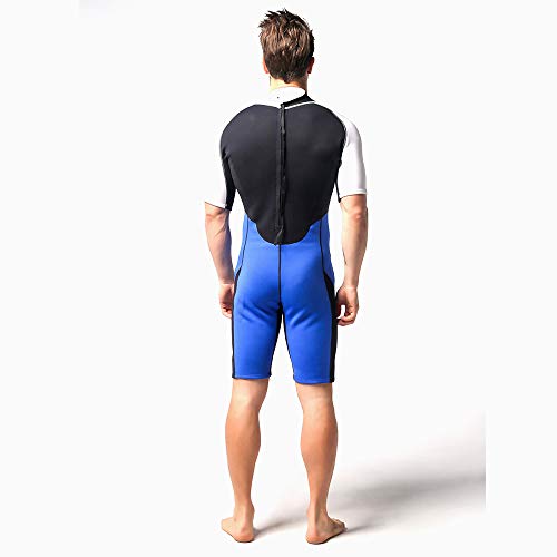 ZUKN Muta Corta da Uomo, Neoprene Premium 3mm Tuta...