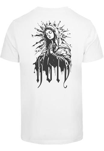 Mister Tee Sacred Mary Tee t-shirt graphique en coton pour look décontracté - 7
