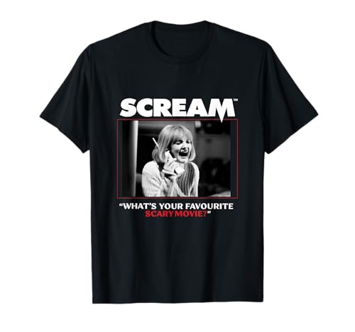 Graphique d'horreur « What's Your Favourite Scary Movie ? » PAPL3015 T-Shirt