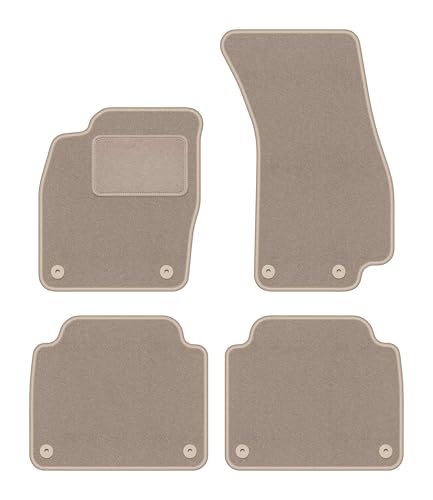 Tapis voiture beige Audi A8 D5 pour vos trajets pro et familiaux