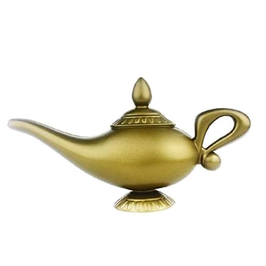 Di Plastica Modello Della Lampada Di Aladdin Cosplay Halloween Della Lampada Per Il Favore Di Partito