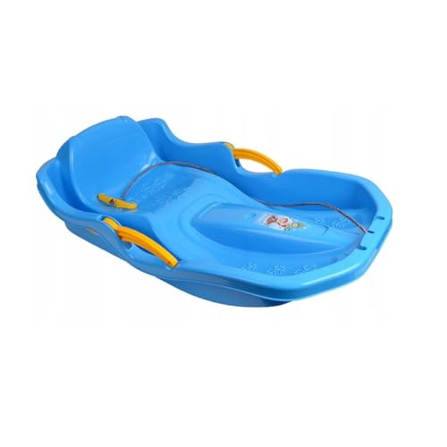 Preisvergleich Produktbild MARMAT Speed BOB Kinder Schlitten mit Rückenlehne und Bremse, Blau