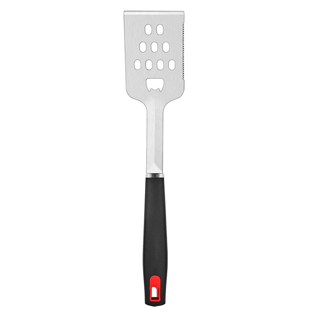 Outdoor BBQ 6-piece Set BBQ Stainless Steel Baking Fork Shovel Clip Baking Tool Cleaning Brush Set