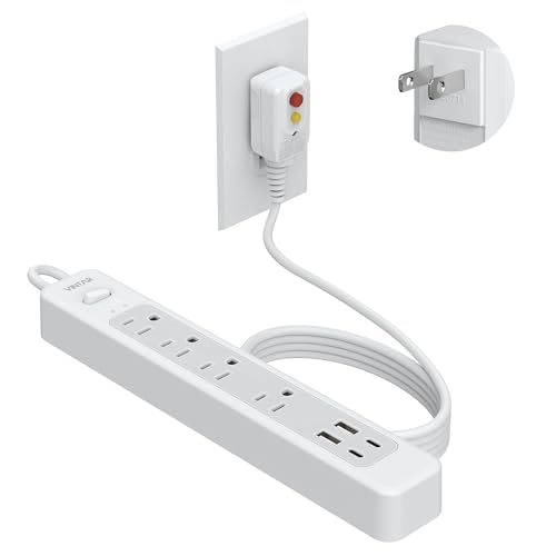 Are Home Theatre Power Managers Worth It? (2023) VINTAR 2 Prong GFCI Power Strip, 2 Prong to 3 Prong GFCI Plug Adapter, 10ft Extension Cord with 4...