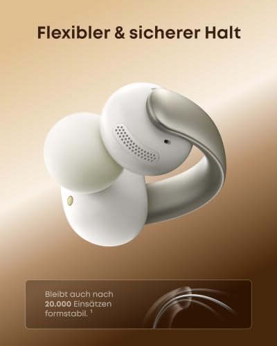 soundcore by Anker AeroClip, Open-Ear Kopfhörer, Open-Ring Design, Hi-Res – Ansicht 6