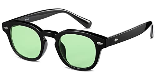 Gtand Unisex Vintage Retro Round Tinted Sunglasses