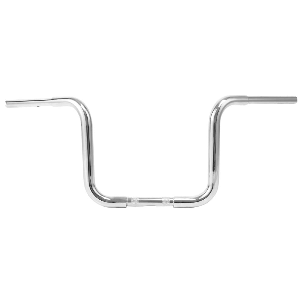 WKK Chrome 12" Rise Ape Hangers Handlebar Fits FLST FXST XL -(Iron)