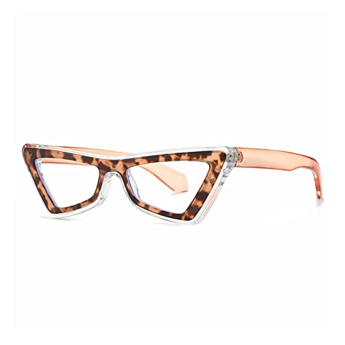 Lunettes anti lumière bleue ordinateur femme TR90 à verres optiques transparents - 3