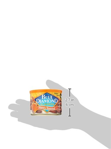 Blue Diamond Almonds, Honey Roasted, 6 Ounce