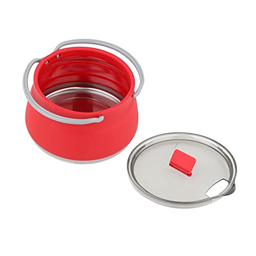 Bouilloire pliable de camping et randonnée pour thé en plein air