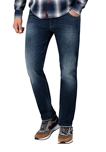 Timezone Herren Slim EduardoTZ Jeans, Grey Indigo wash, 30/30
