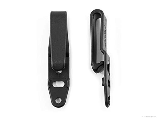 HolsterSmith Raven Concealment – Suporte Overhook – 4,4 cm – IWB – (pacote com 50)