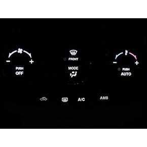 Amazon.co.jp: エアコンスイッチパネル - 内装パーツ: 車＆バイク