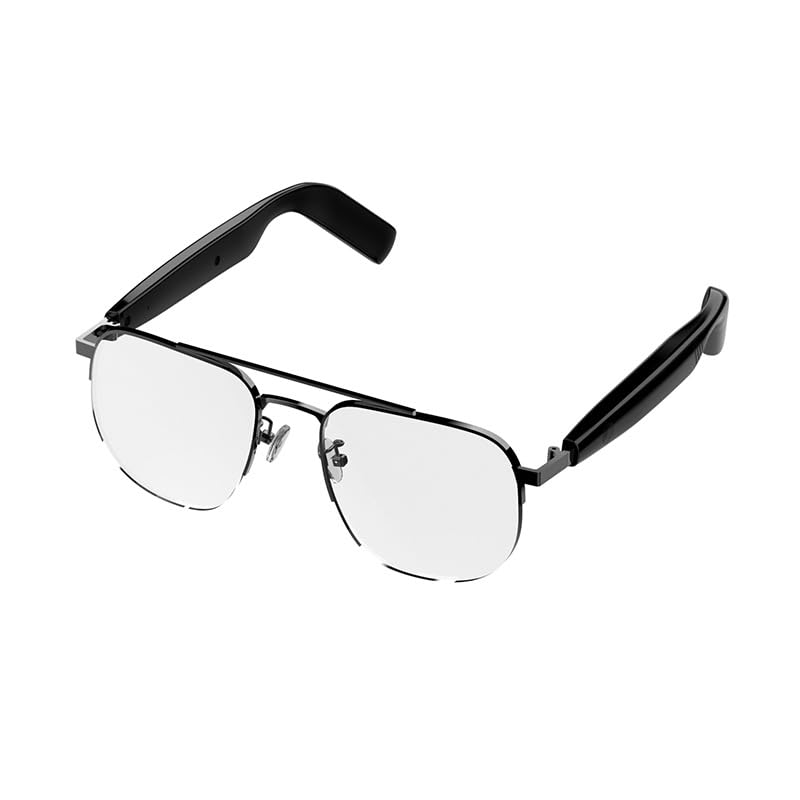 Gafas inteligentes de audio Bluetooth LWDSG-15 Pro con acabado elegante y lentes de protección UV