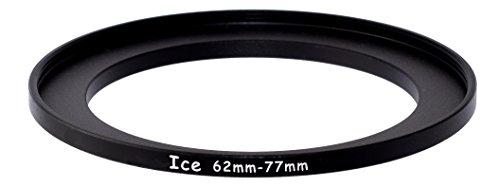 ICE 62mm to 77mm Step Up Ring Filter/Lens Adapter 62 Male 77 Female