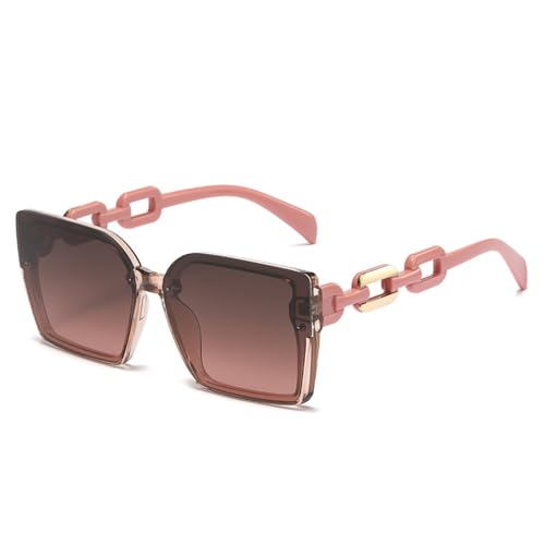 Lunettes de soleil rectangulaires pour un look urbain et branché