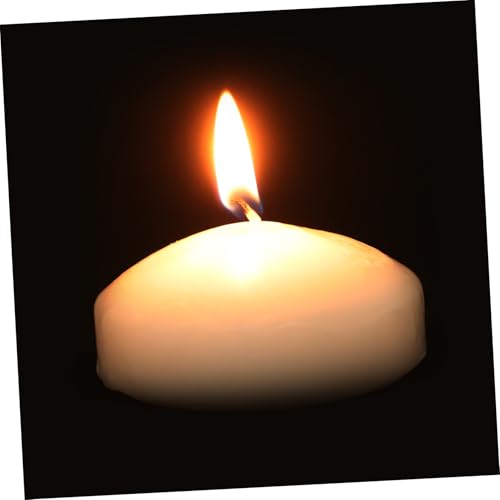 ABOOFAN 5pcs Floating Candles for Romantic Gatherings Unscented Paraffin Candles for Home Decor Weddings Outdoor Events Smokeless Tea Light Design